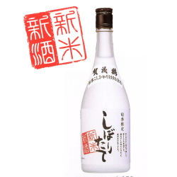 賀茂鶴 本醸造 新米新酒 しぼりたて 720ml